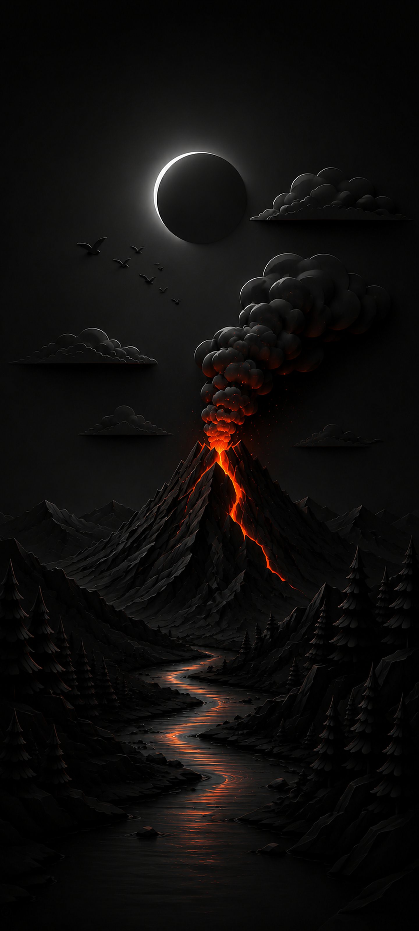 Eclipse Volcano I
